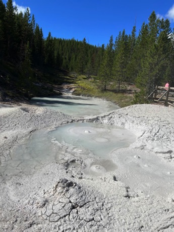 more mud pots, Yellowstone N.P.